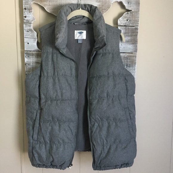 Old Navy Jackets & Blazers - Old Navy | Maternity Puffer Vest Gray Medium